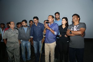 Jakkanna Movie Team Visits Hyderabad Theaters